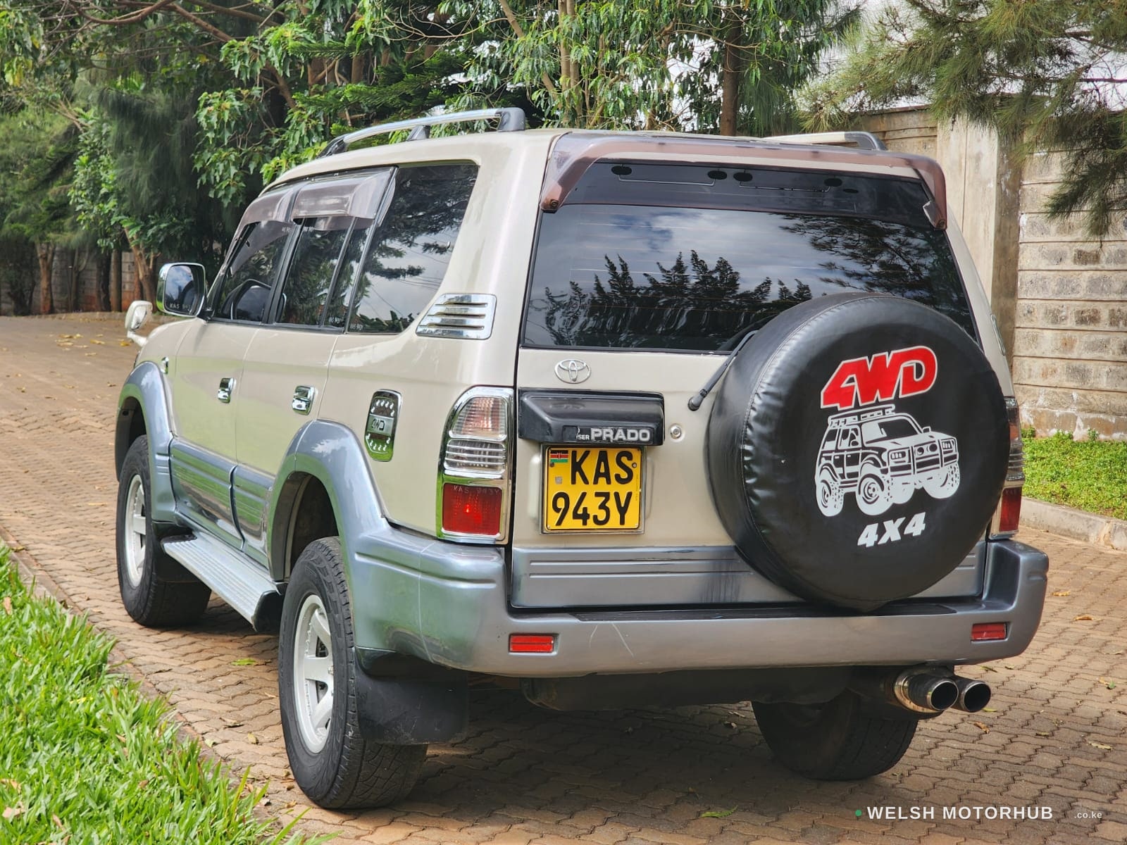 1996 Toyota Prado J95 3L Diesel SUV, photo 6