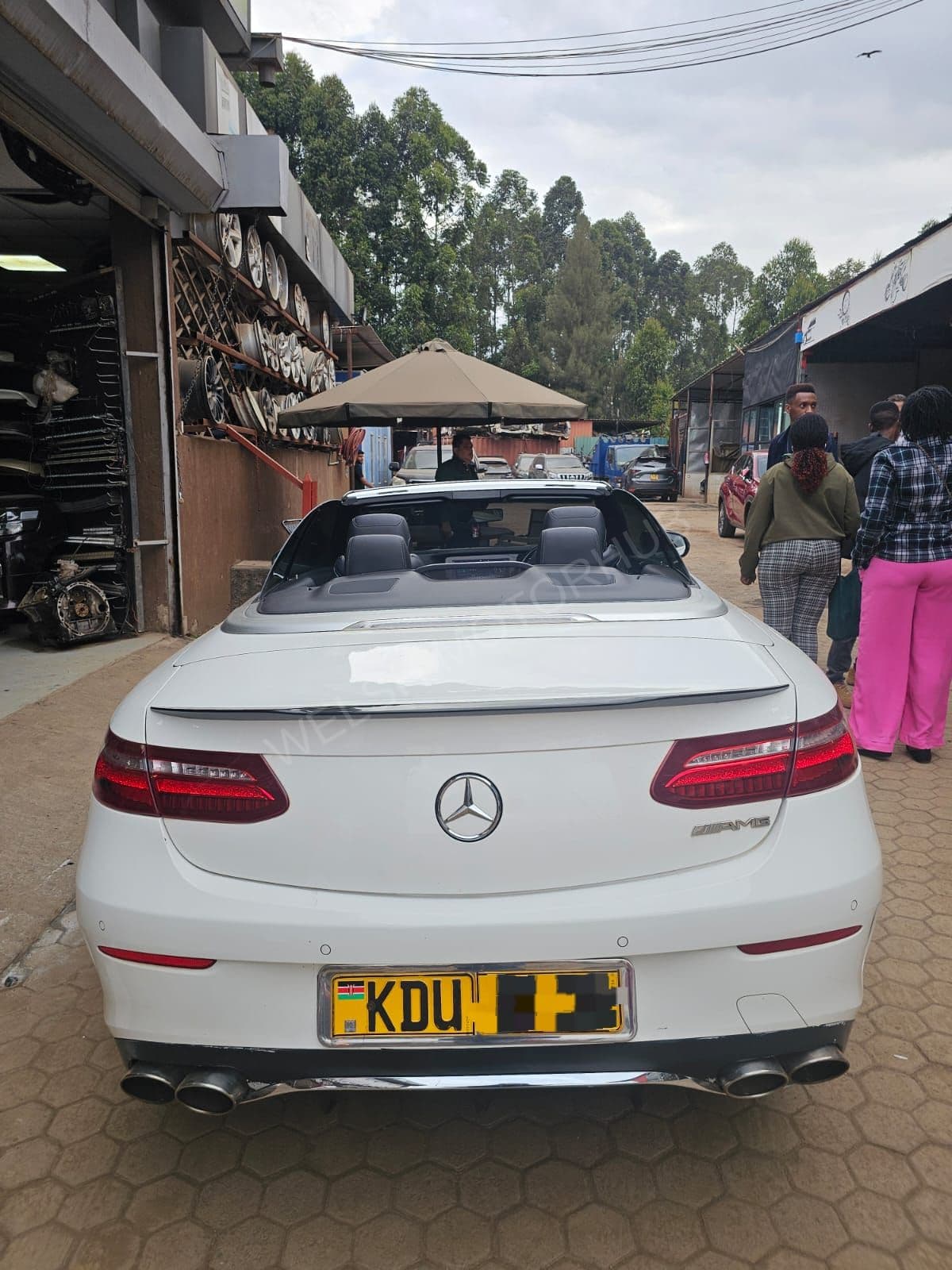 2019 Mercedes-Benz E400 AMG-LINE 3L Petrol Convertible, photo 3